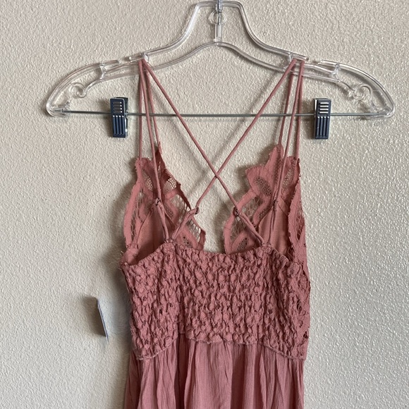 Free People Adella Slip Dress in Rose (Size XS) - Picture 9 of 11